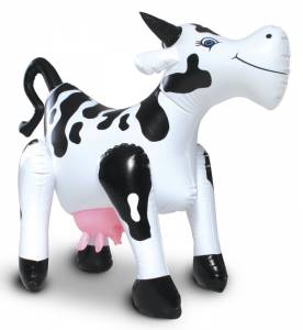 poupée gonflable vache : cathy the mooing cow