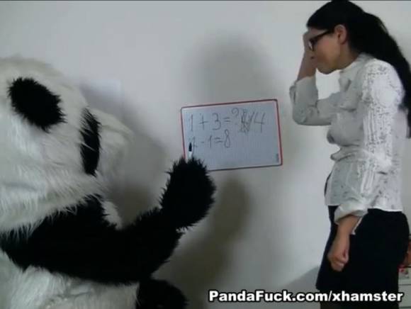 Panda Fuck, un panda porno
