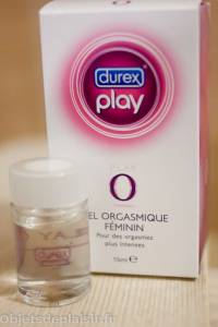 Durex Play O, gel orgasmique féminin