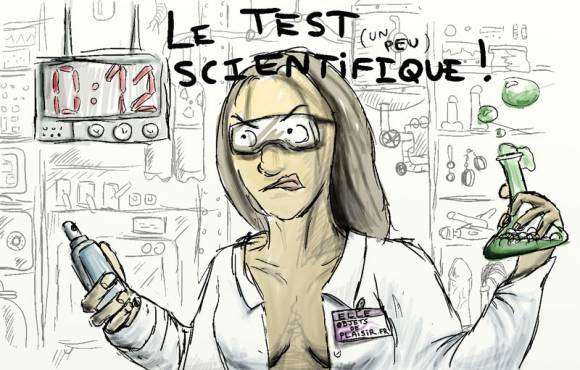 Test scientifique de lubrifiants