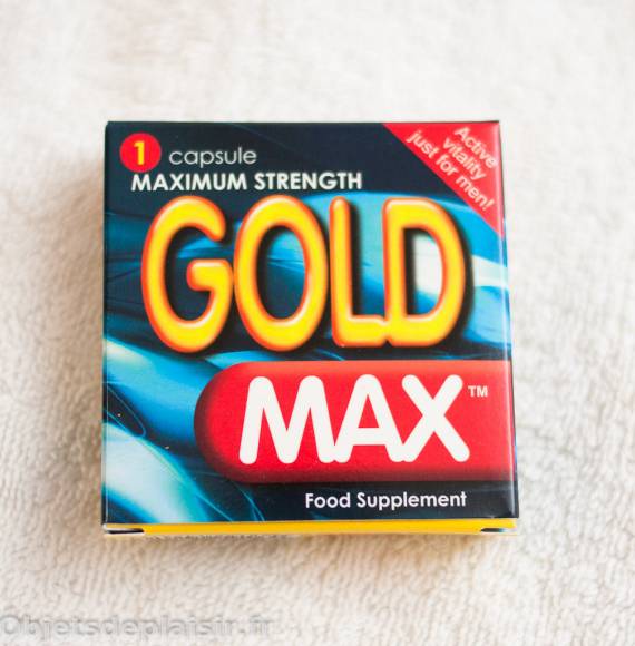 Gélule aphrodisiaque Gold Max