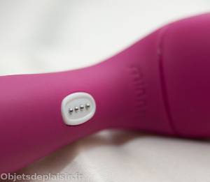 embout de chargement sur le vibro