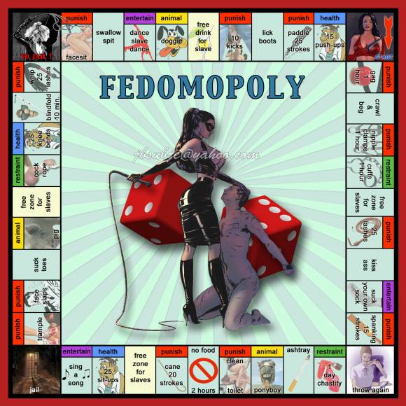 Femdomopoly, le monopoly femdom