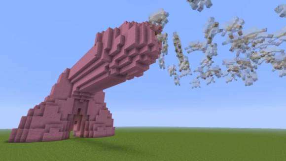 Pénis de Minecraft qui éjacule des moutons et des cochons