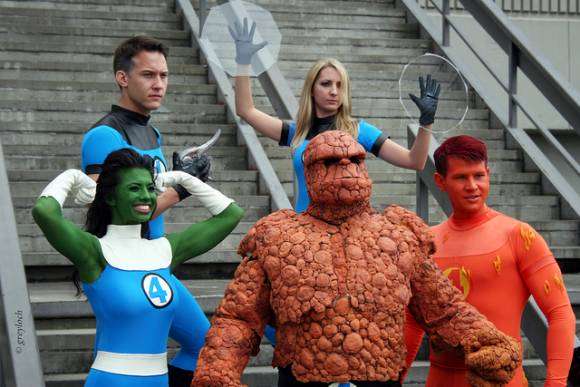 cosplay les quatre fantastiques