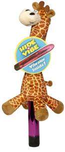 Hide-a-vibe : la girafe en peluche range-vibro