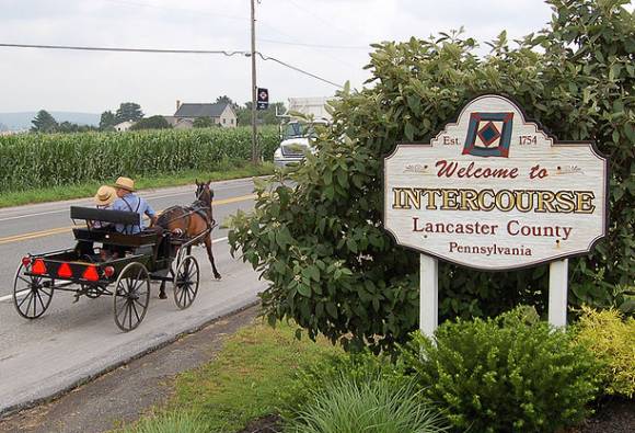 ville d'Intercourse, en Pennsylvanie