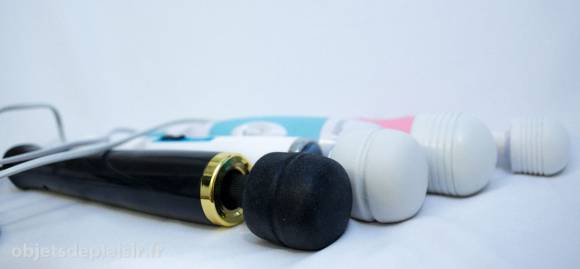 Le Body Massage l'Original, l'Europe Magic Wand, le Body Wand et le Fairy Mini