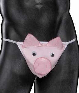 déguisement de cochon sexy string cochon