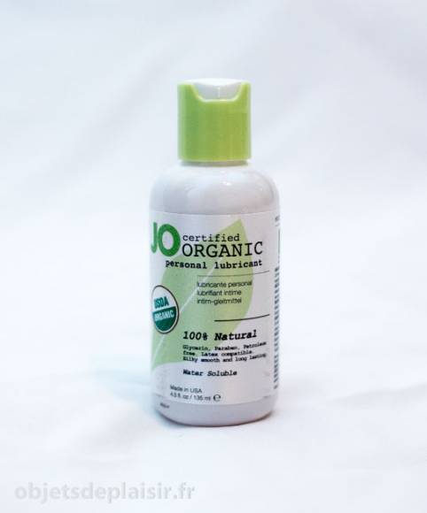 lubrifiant bio Jo Organic