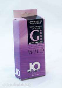 emballage du G-Spot Tingling Gel Jo