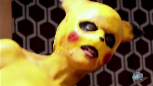 Dickachu dans parodie porno de Pokémon