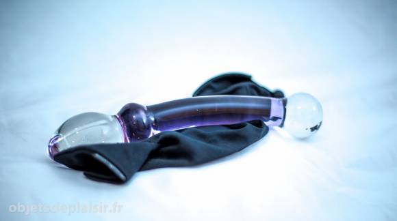 Gode en verre Purple Lover de Glassvibrations