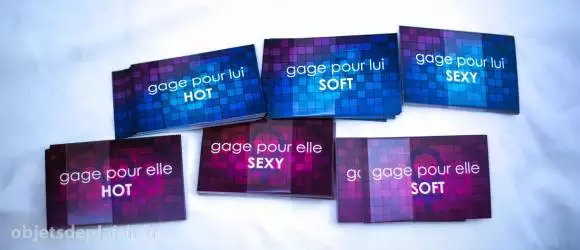 Jeu pour couple Hasard et Plaisir - gages pour Elle et Lui Jeu pour couple Hasard et Plaisir - gages pour Elle et Lui