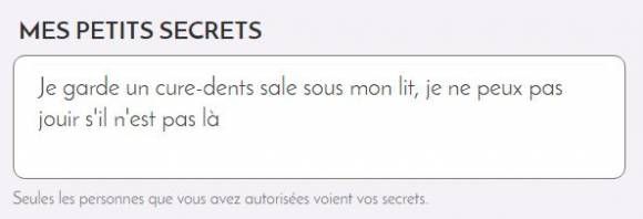 Mon secret sur Mmmmmm