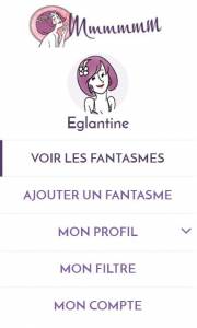 Le menu du site Mmmmmm