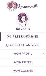 Le menu du site Mmmmmm