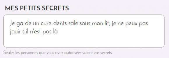 Mon secret sur Mmmmmm