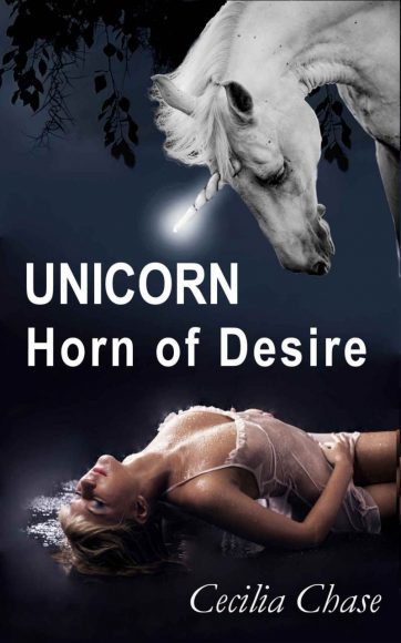 livre érotique avec des licornes : unicorn horn of desire