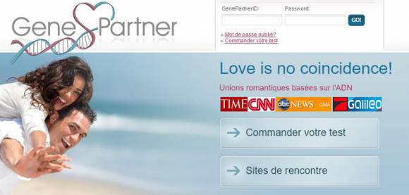 GenePartner, site de rencontres par compatibilité génétique