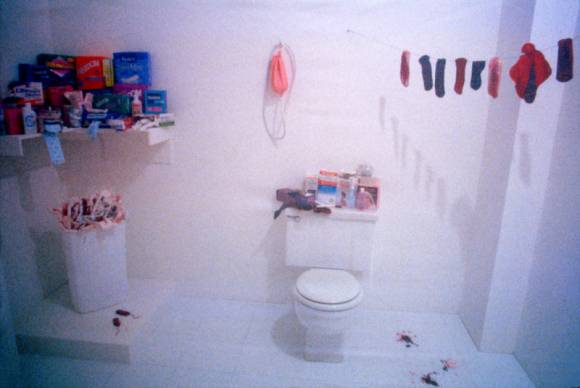 Menstruation Bathroom, de Judy Chicago