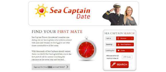 Sea Captain Date, site de rencontres pour les capitaines de navires