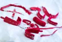 Test du kit de bondage rouge “Love Play Enjoy”