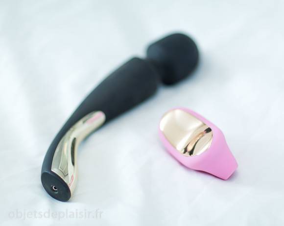 The Sona Cruise and the Smart Wand Large by Lelo