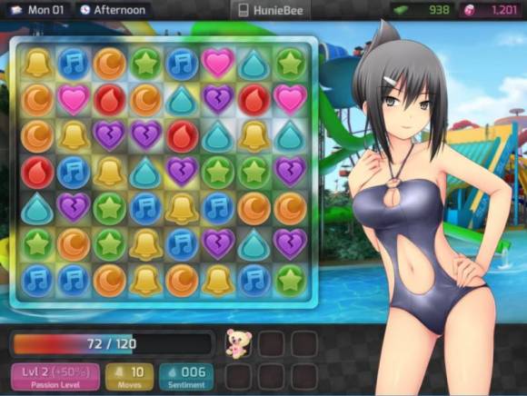 HuniePop, simulation de drague à la sauce Hentai