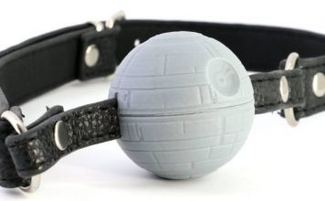 sextoys Star Wars : bâillon étoile noire