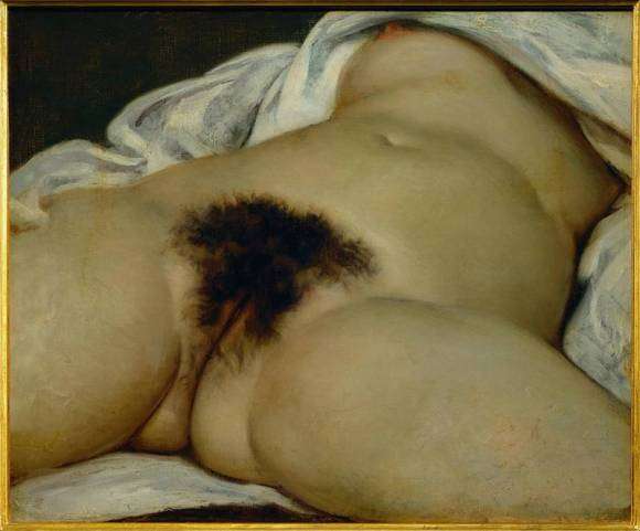 L'Origine du Monde de Courbet