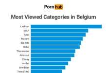 Les Belges regardent beaucoup de porno Les catégories Pornhub les plus populaires en Belgique