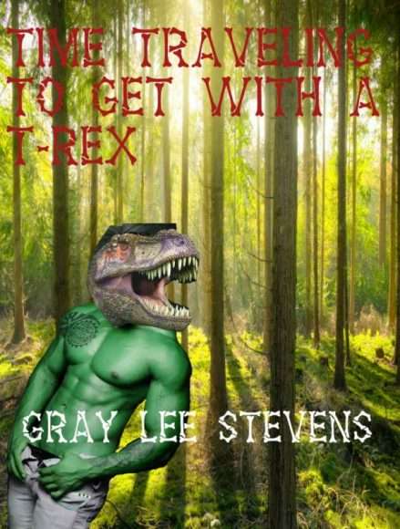 Time traveling to get with a T-Rex Voyager dans le temps pour coucher avec un T-Rex