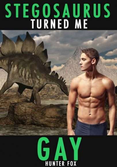 Livre érotique avec des dinosaures - Stegosaurus turned me gay