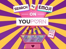 Recherche de porno par emoji sur Youporn