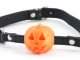 Sextoy citrouille ou gode squelette pour Halloween ? Un sextoy citrouille pour Halloween : le bâillon citrouille