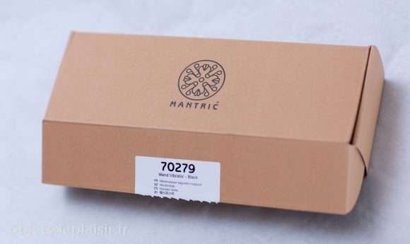 Packaging du vibro baguette magique Mantric