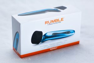 Packaging of the Tantus Rumble