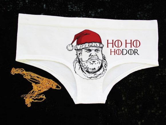 culotte game of thrones Hodor de noël