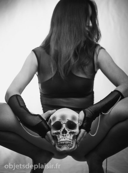 photo sexy crâne dark