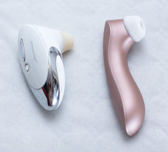 Le Womanizer W500 et le Satisfyer Pro 2 Vibration