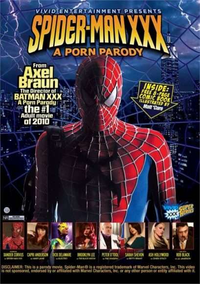 spider-man parodie porno