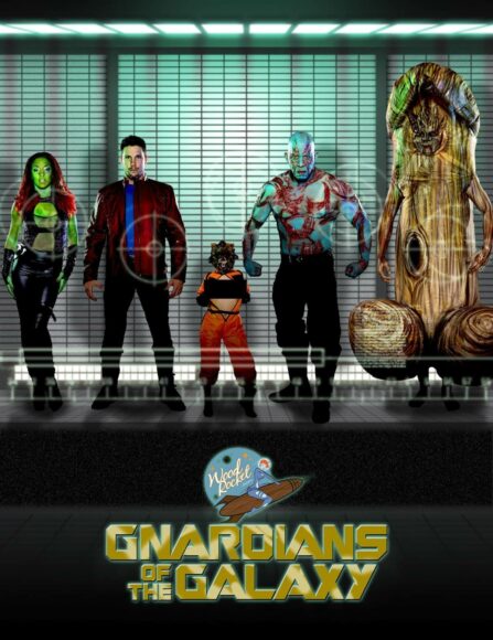 gnardians of the galaxy - parodie porno Marvel