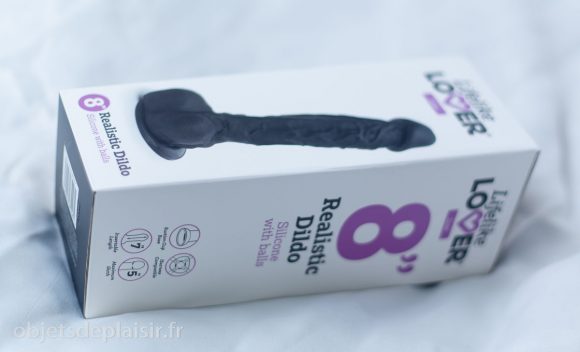 emballage du sextoy Lifelike Lover silicone