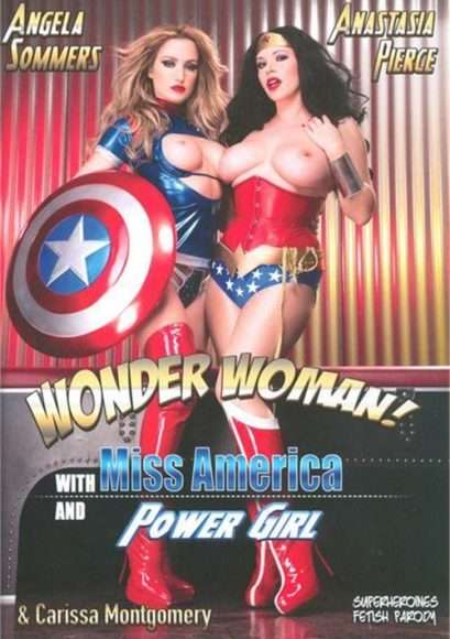 wonder woman with miss america and power girl porno