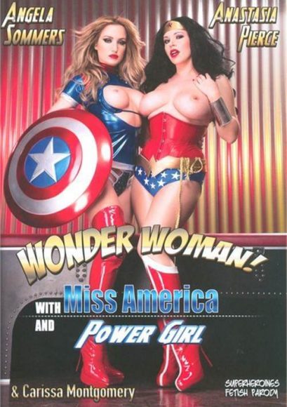 wonder woman with miss america and power girl porno