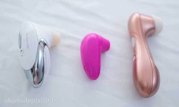 Les Womanizer W500 et Starlet et le Satisfyer Pro 2 
