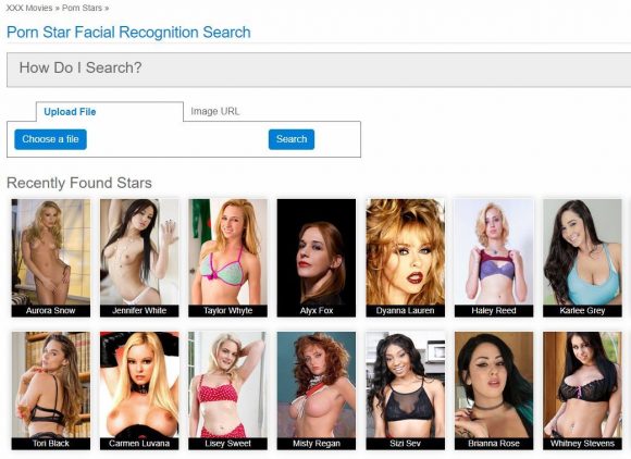 Hotmovies - recherche de porno par reconnaissance faciale