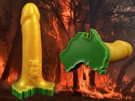 Un sextoy en soutien à l'Australie