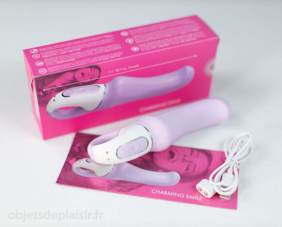 Enballage du Satisfyer Charming Smile